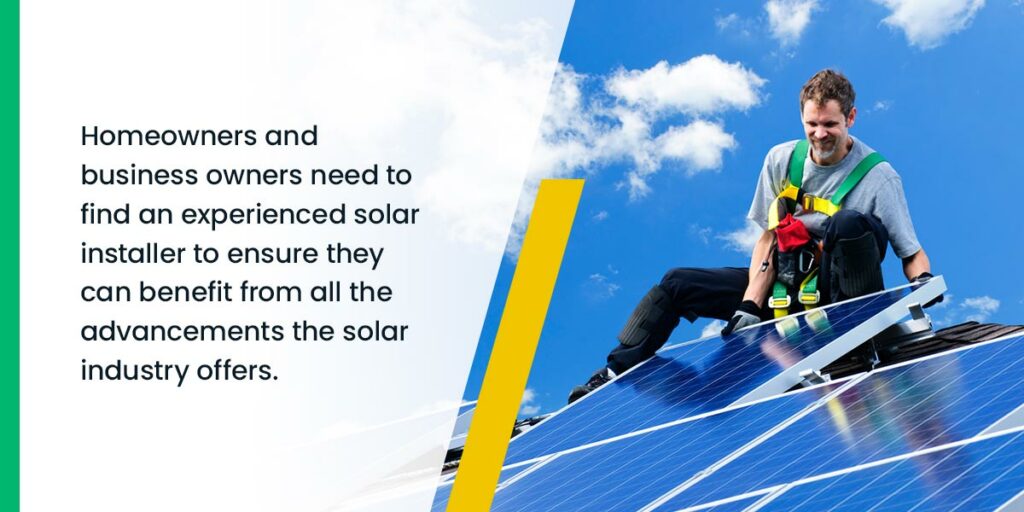 find an experienced solar installer for best results