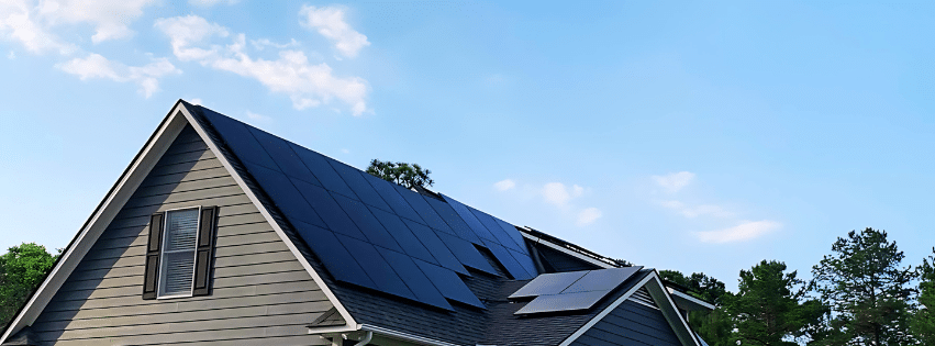 Solar Panels on a Home