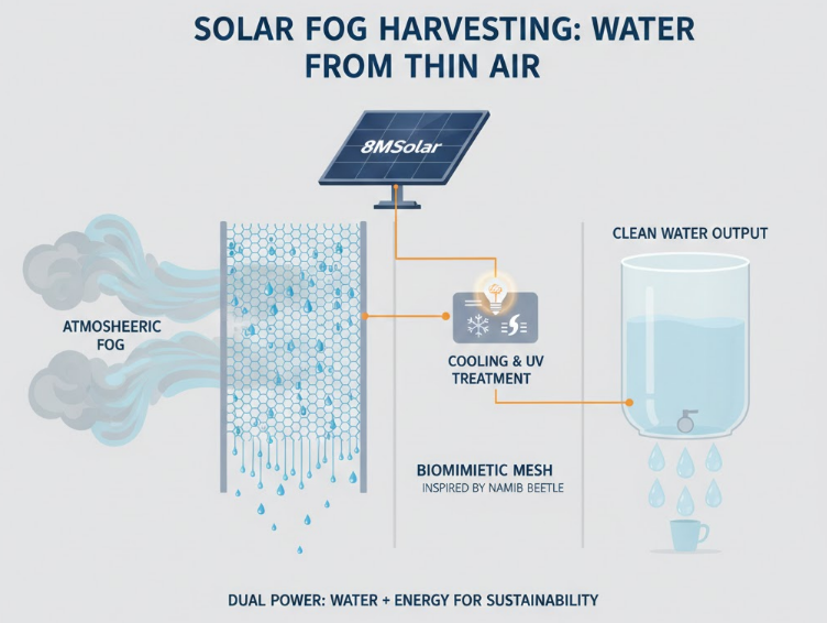 Solar-Powered Fog Harvesting & Energy Systems