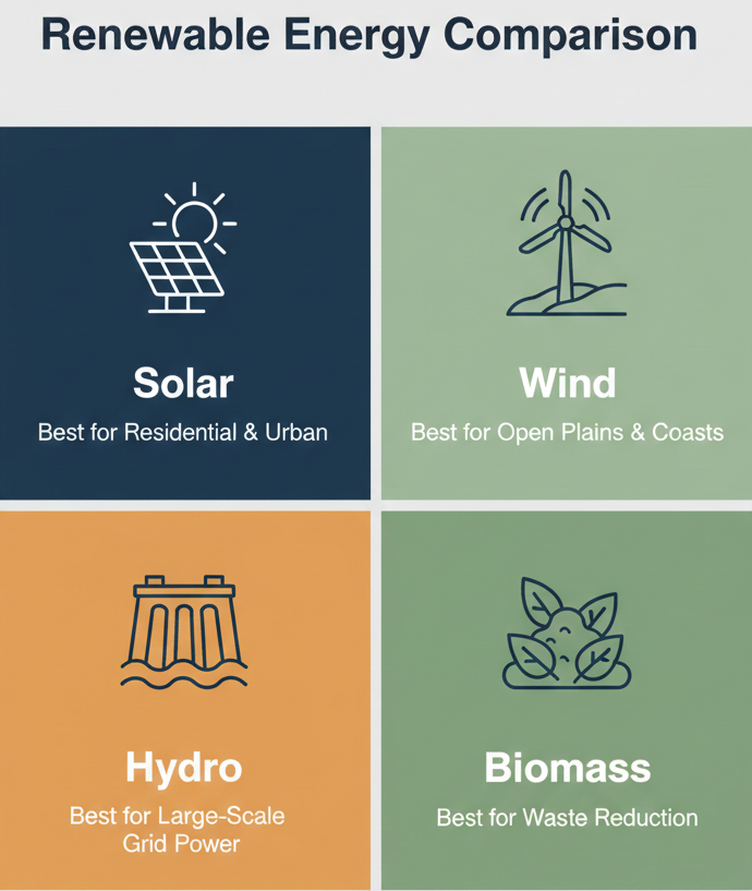 Renewable Energy Comparison